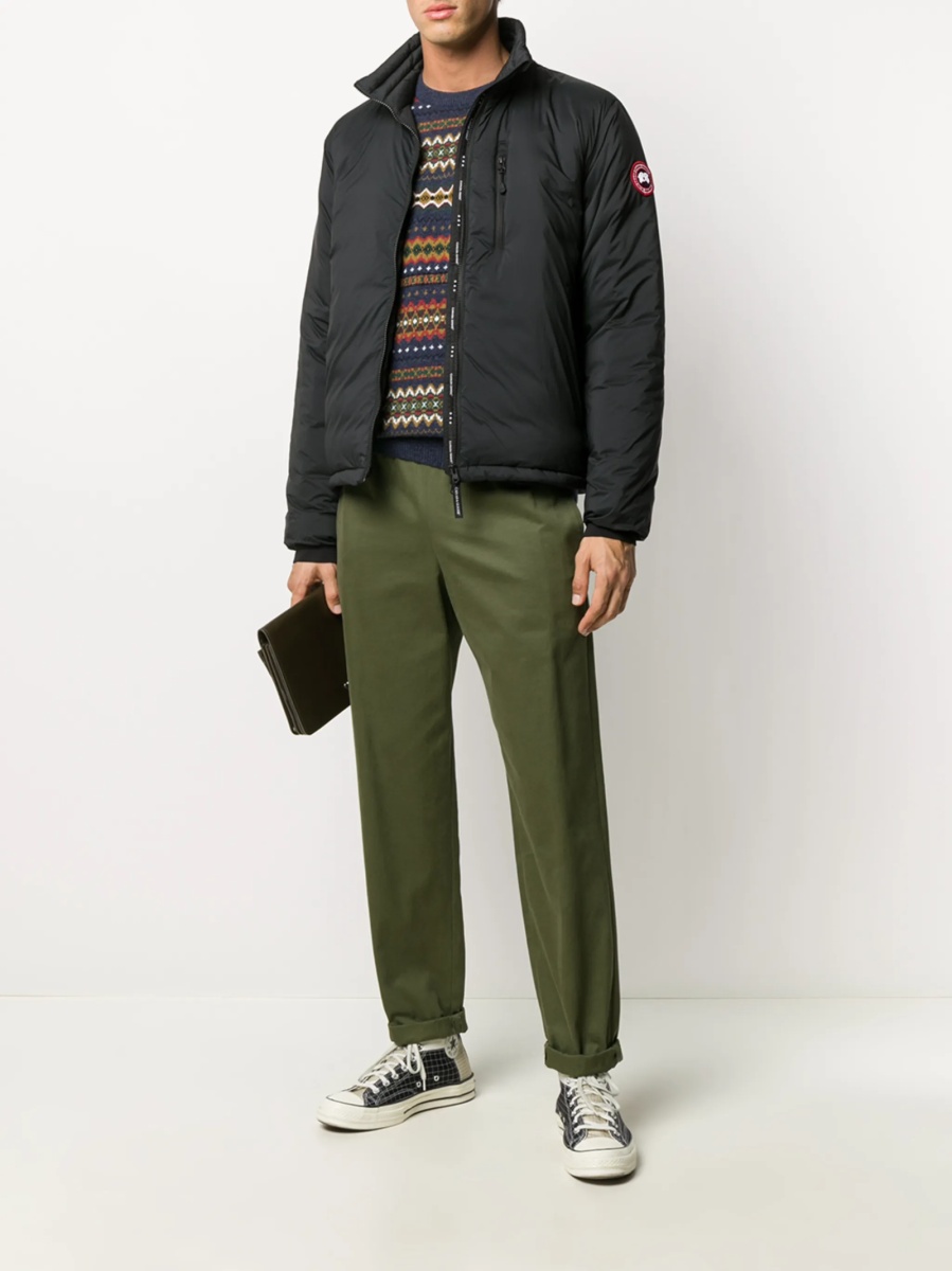 Geaca de iarna CANADA GOOSE neagra din nylon - Img 2