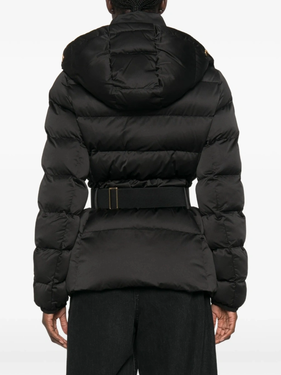 Geaca de iarna Elisabetta Franchi neagra din polyester - Img 4