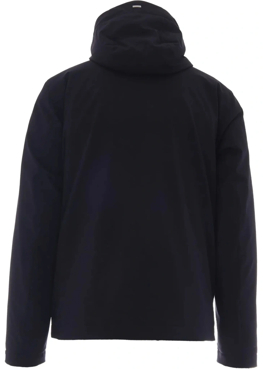 Geaca de iarna Herno neagra din nylon - Img 4