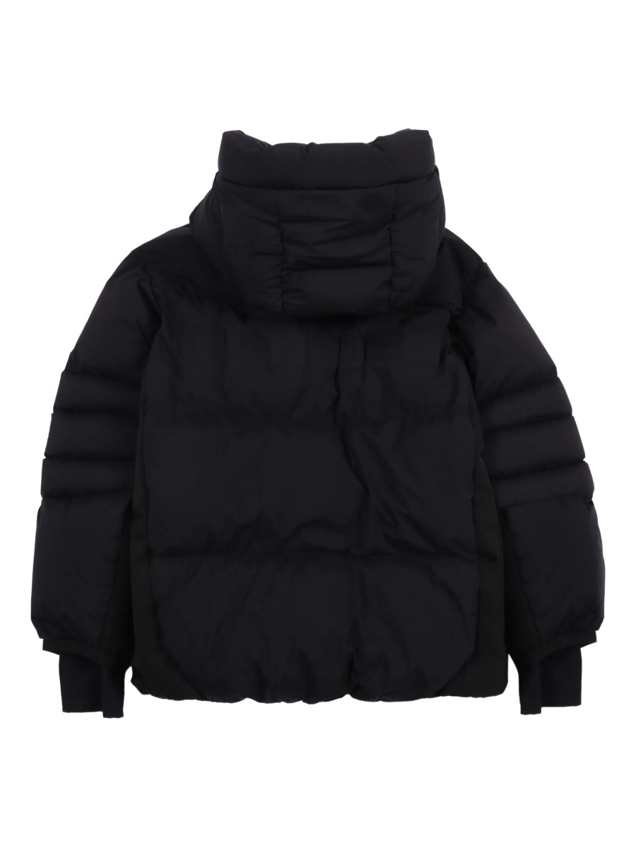 Geaca de iarna Moncler Grenoble neagra din poliamida si nylon - Img 2