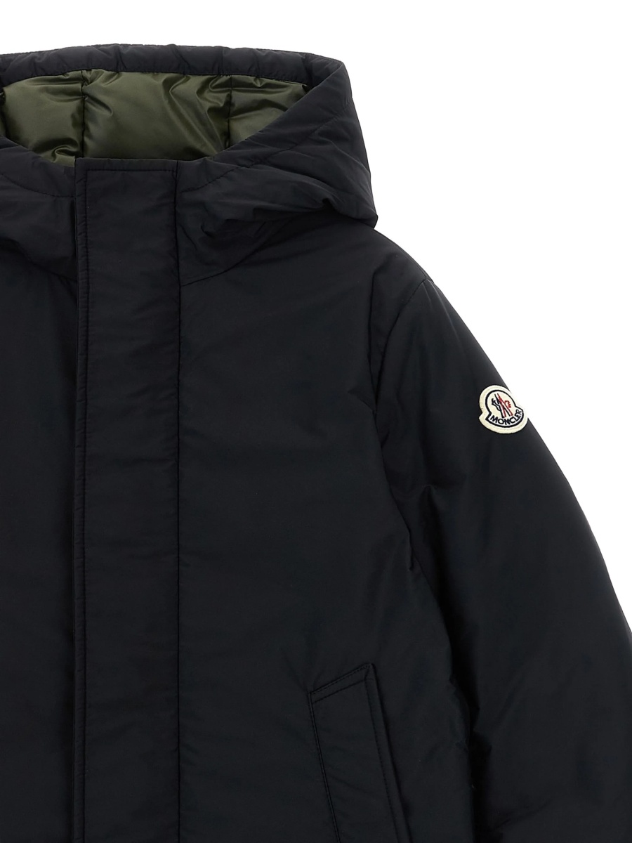 Geaca de iarna Moncler neagra din poliamida - Img 3