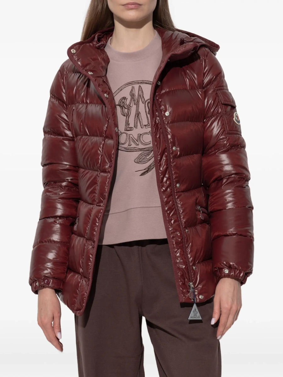 Geaca de iarna Moncler rosie 'Barante' - Img 5