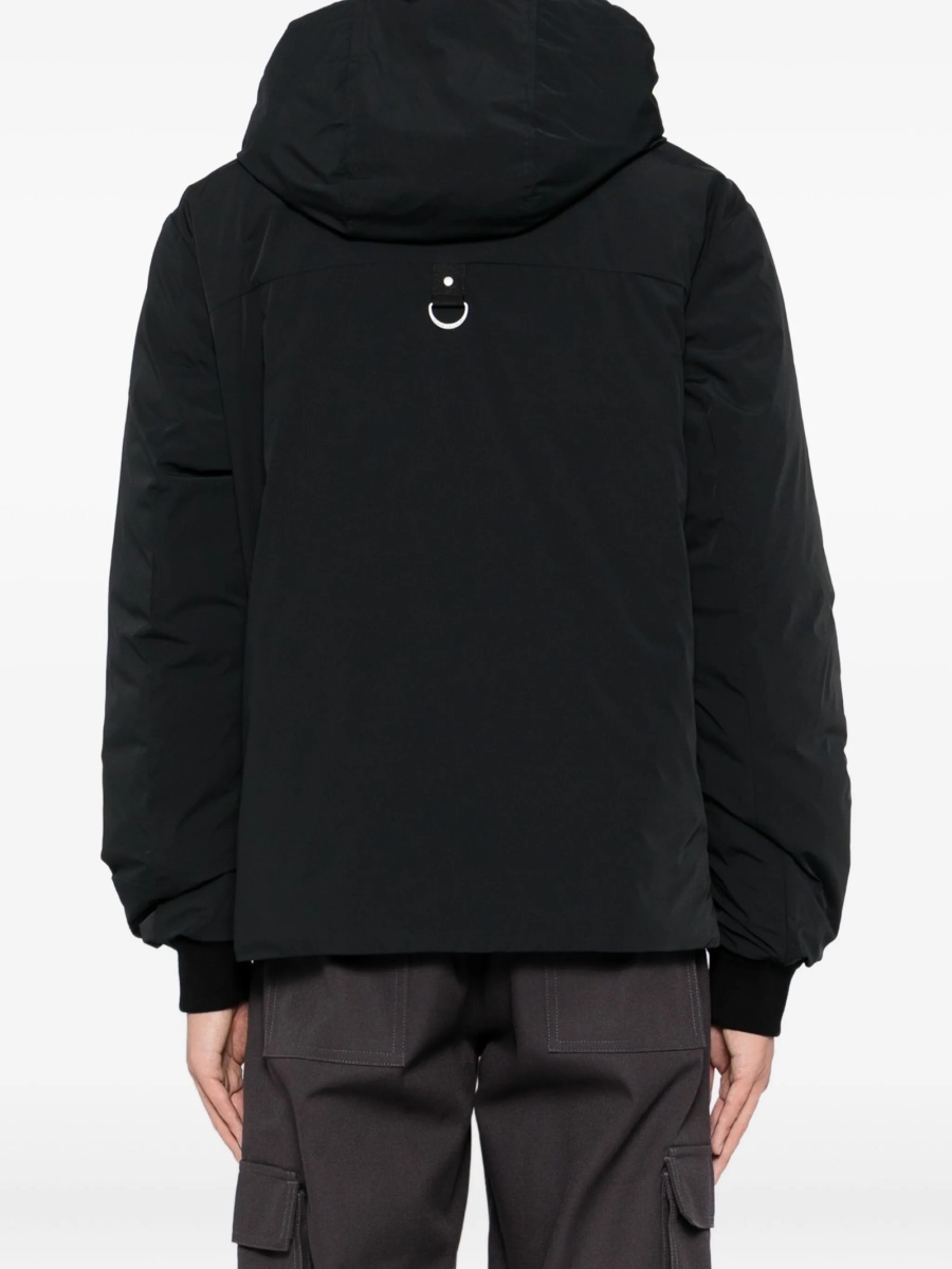 Geaca de iarna Moose Knuckles neagra din elastan si nylon - Img 4