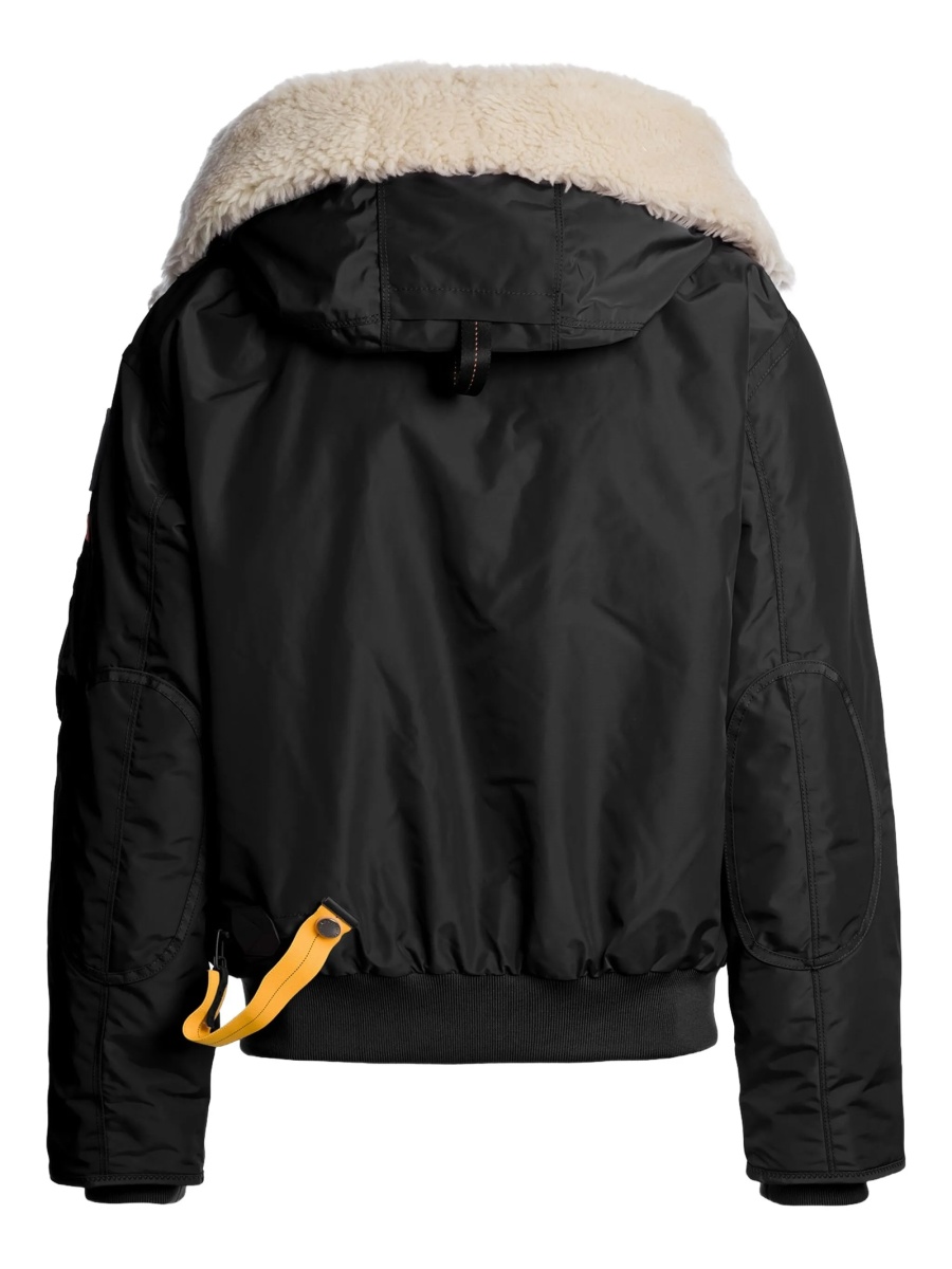 Geaca de iarna Parajumpers neagra din blana si poliamida - Img 2