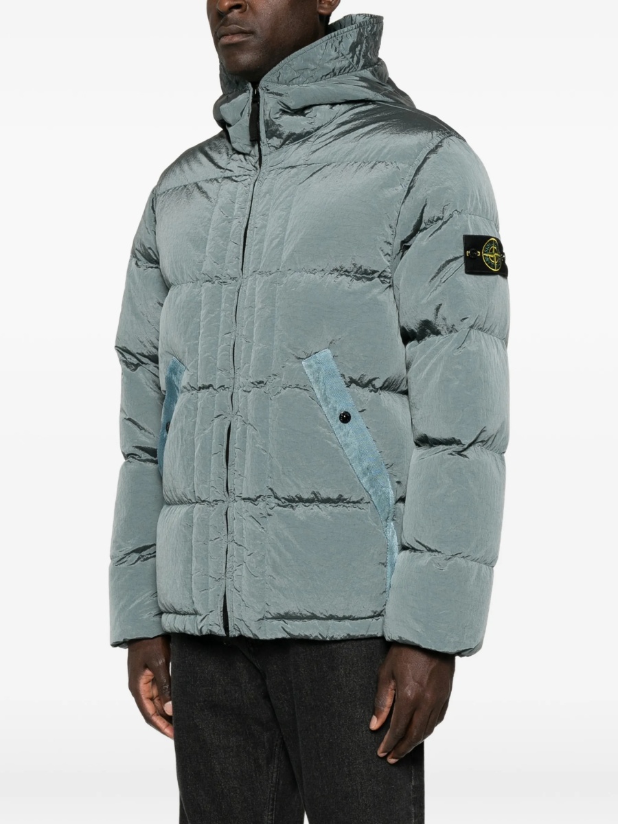 Geaca de iarna Stone Island albastra - Img 3