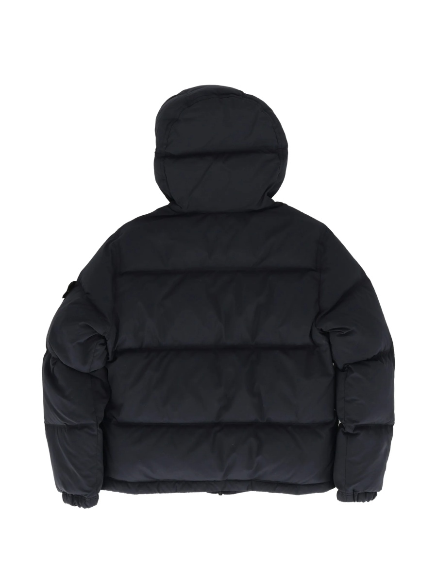 Geaca de iarna Stone Island neagra din poliamida - Img 2