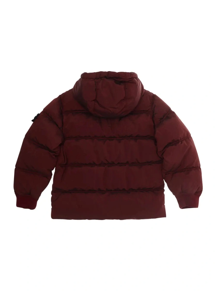 Geaca de iarna Stone Island rosie - Img 2