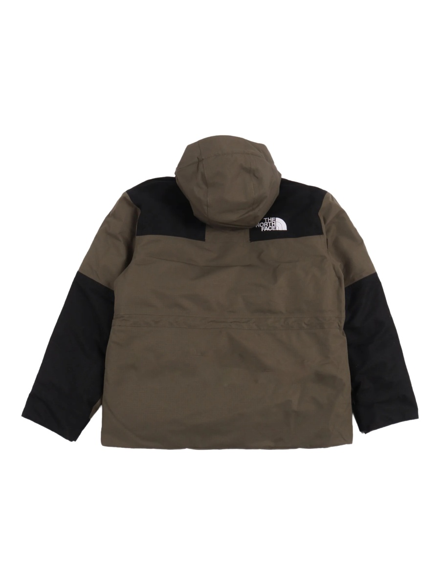 Geaca de iarna The North Face Kids verde din poliester reciclat - Img 2