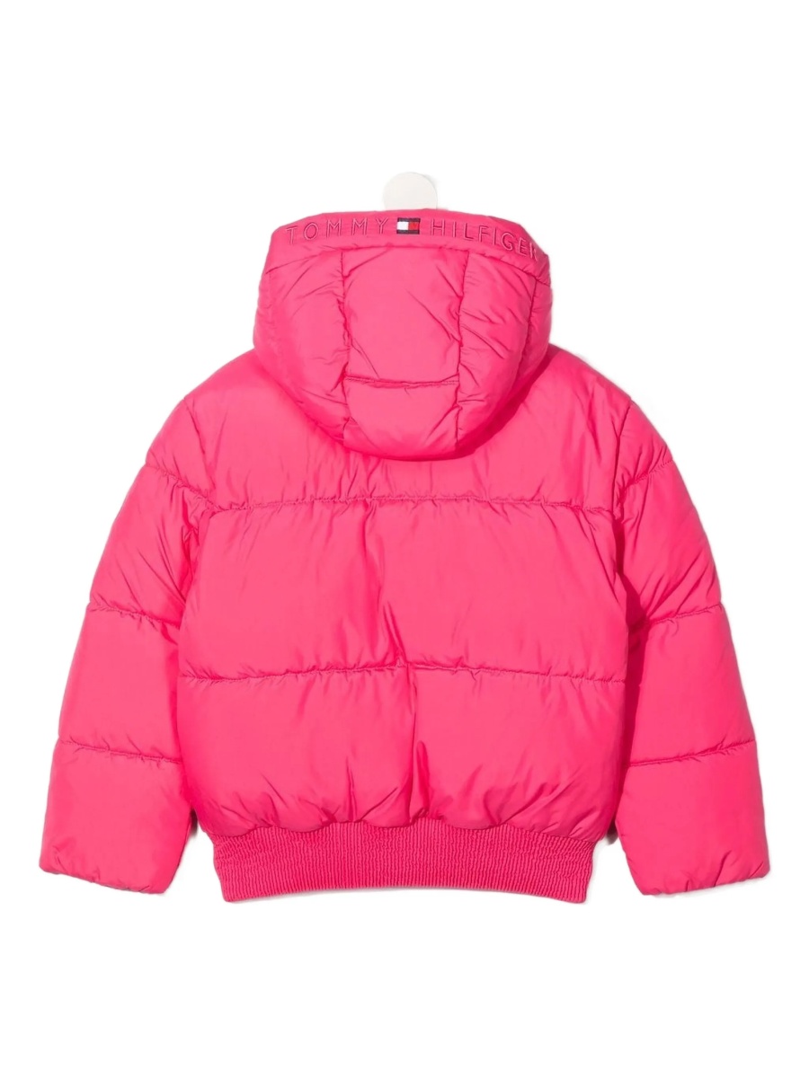 Geaca de iarna Tommy Hilfiger roz - Img 2