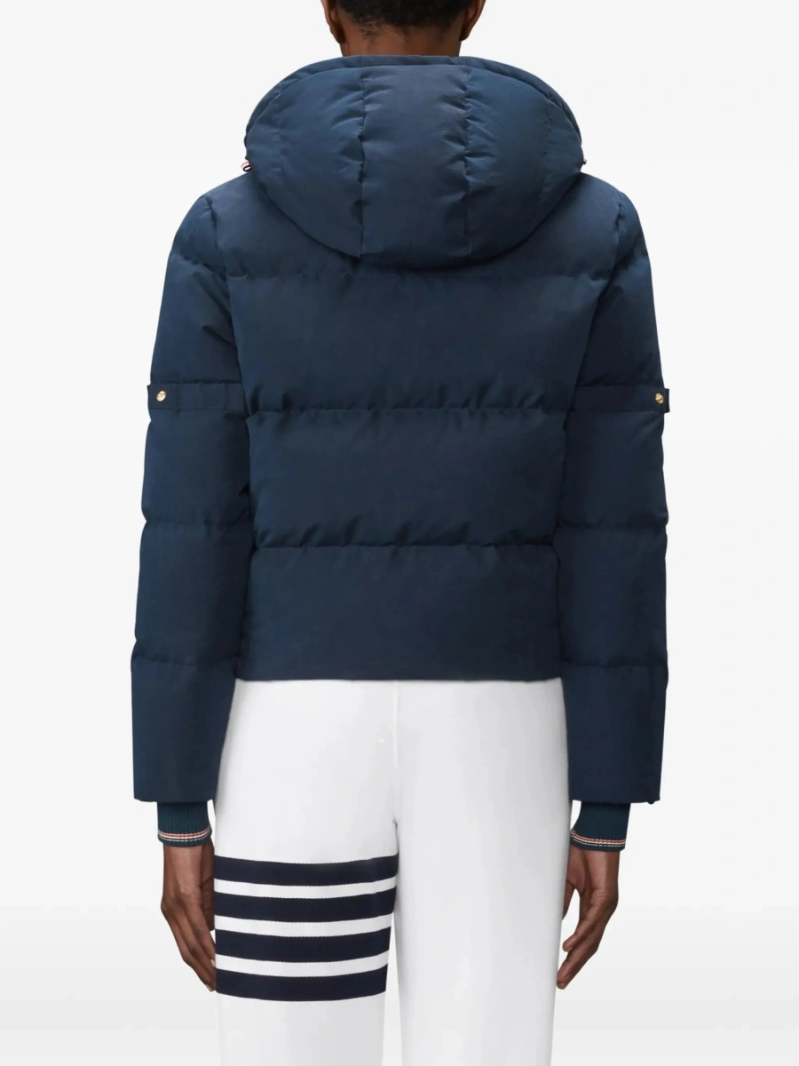 Geaca de Iarna Waxed technical Puffer Jacket with hood - Img 6