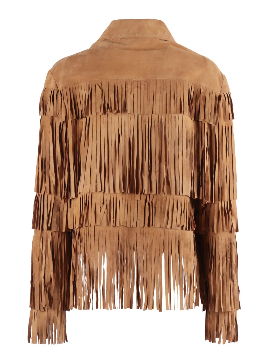 Geaca de Piele WOMAN GOAT SUEDE LEATHER JACKET - Img 2