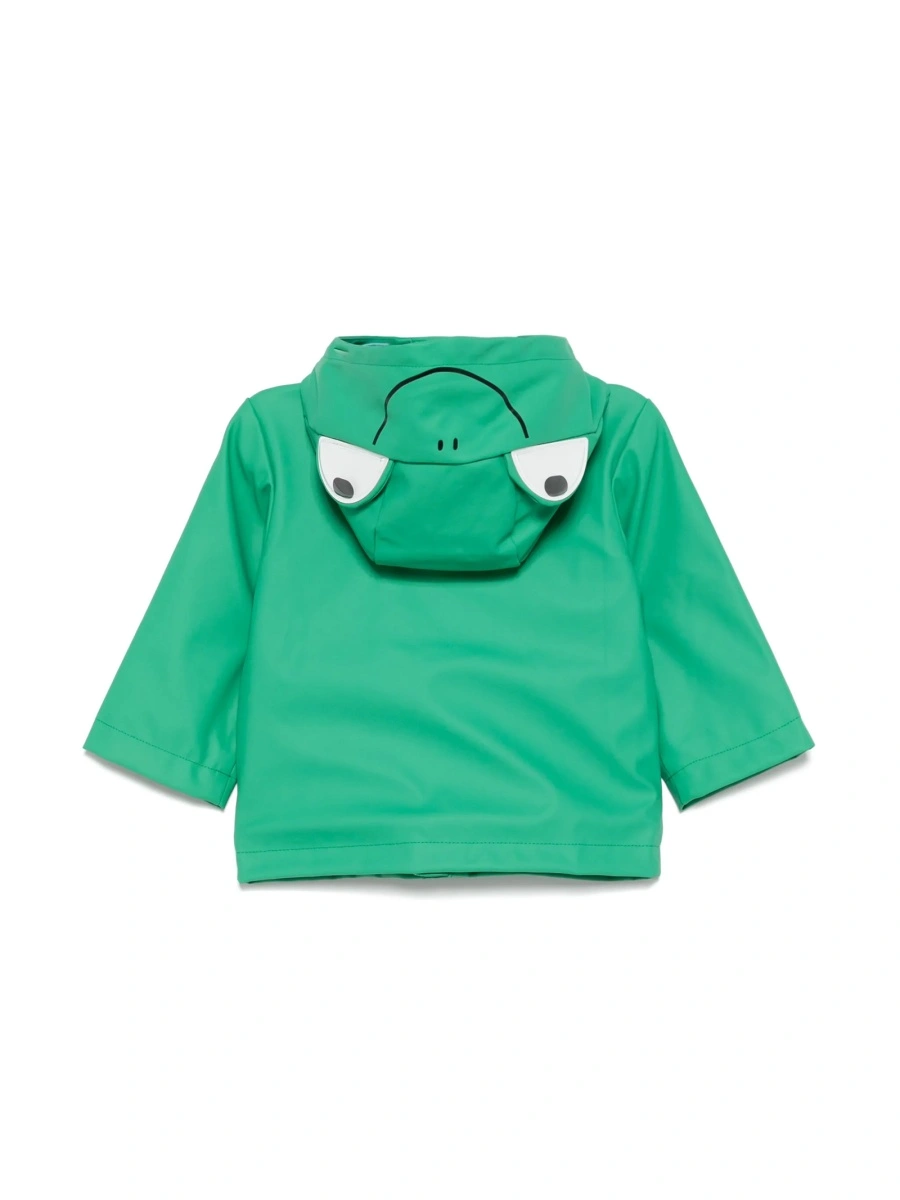 Geaca de ploaie Stella McCartney verde din poliester reciclat - Img 2