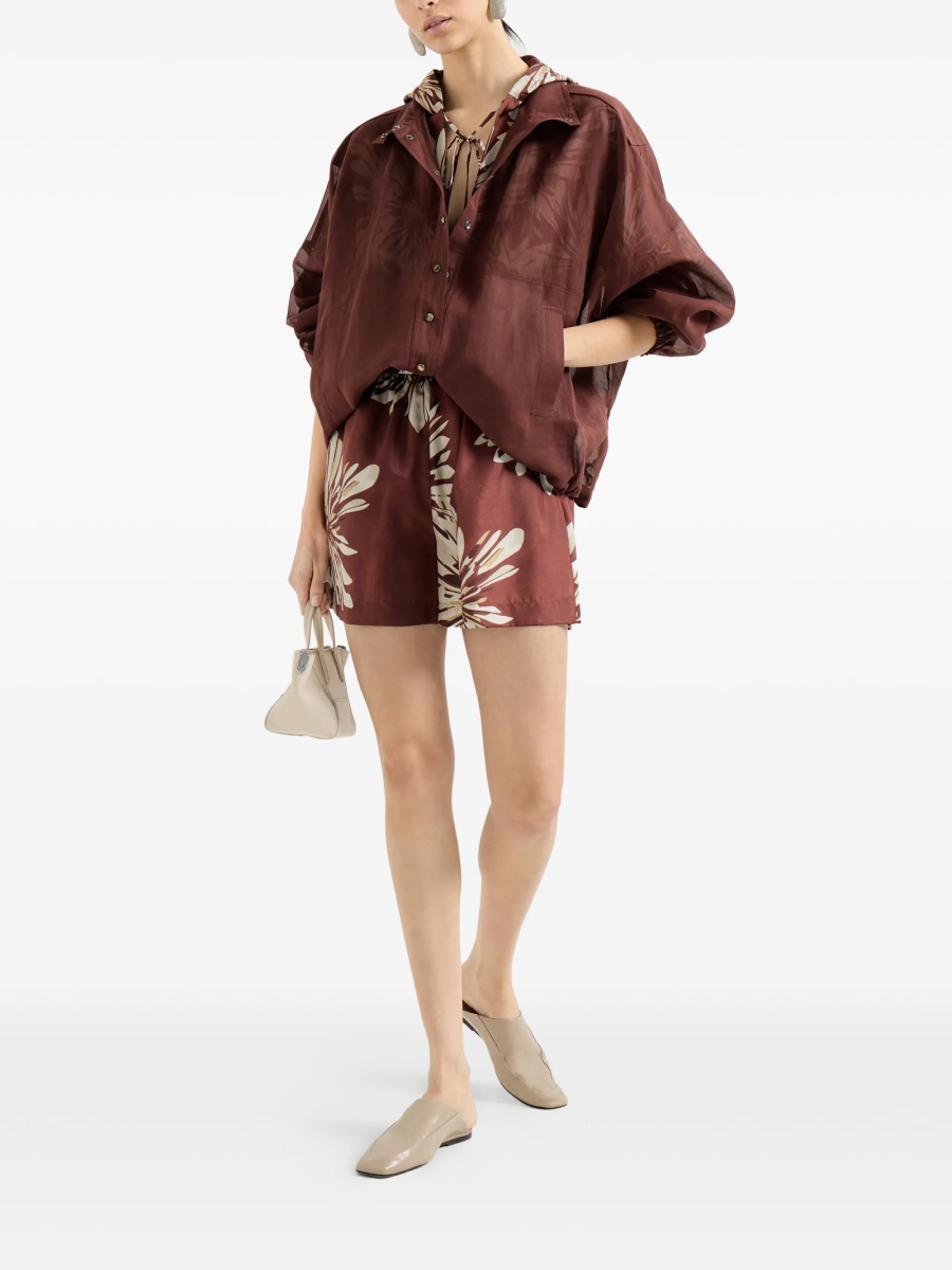 Geaca Oversize Brunello Cucinelli rosie - Img 2