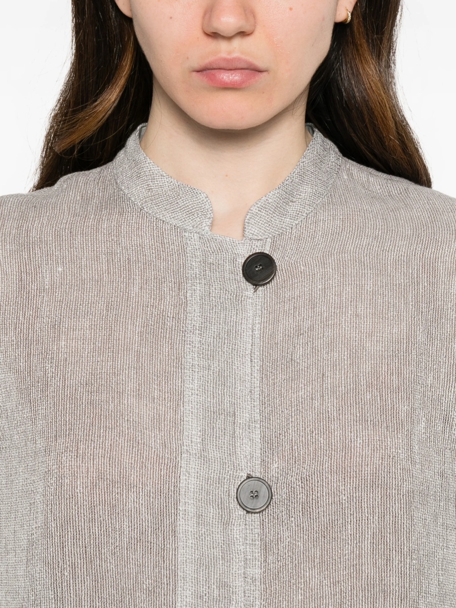 Geaca Oversize Emporio Armani gri - Img 5