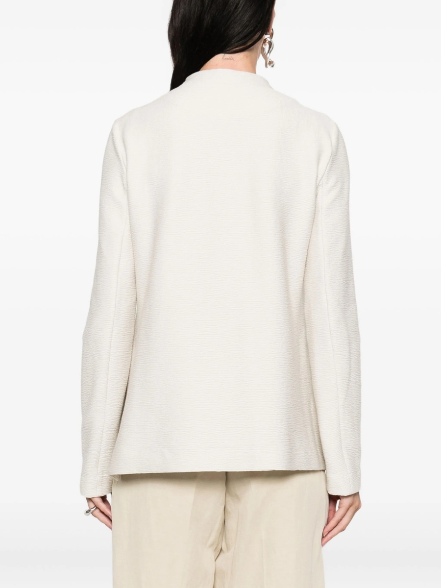 Geaca Oversize Emporio Armani neutra - Img 4