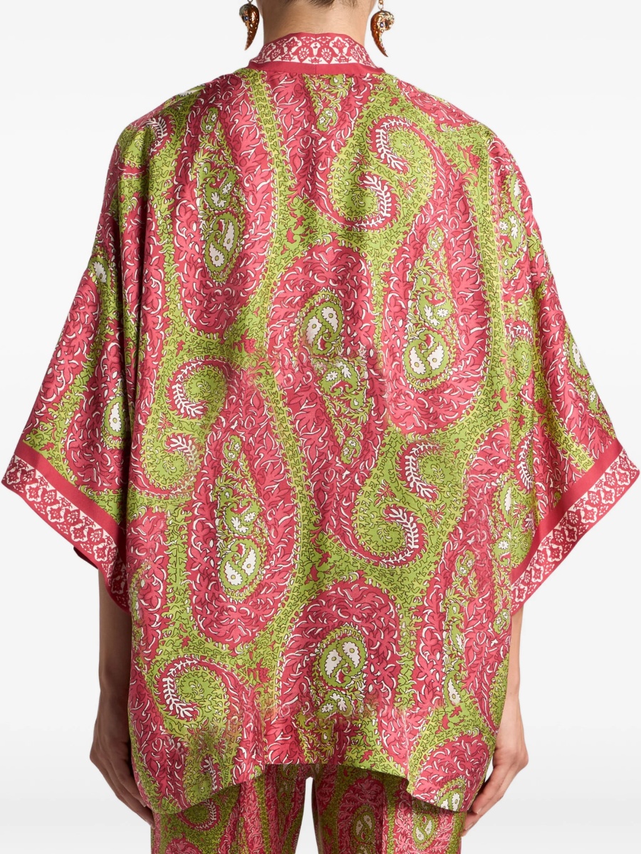 Geaca Oversize ETRO roz - Img 4