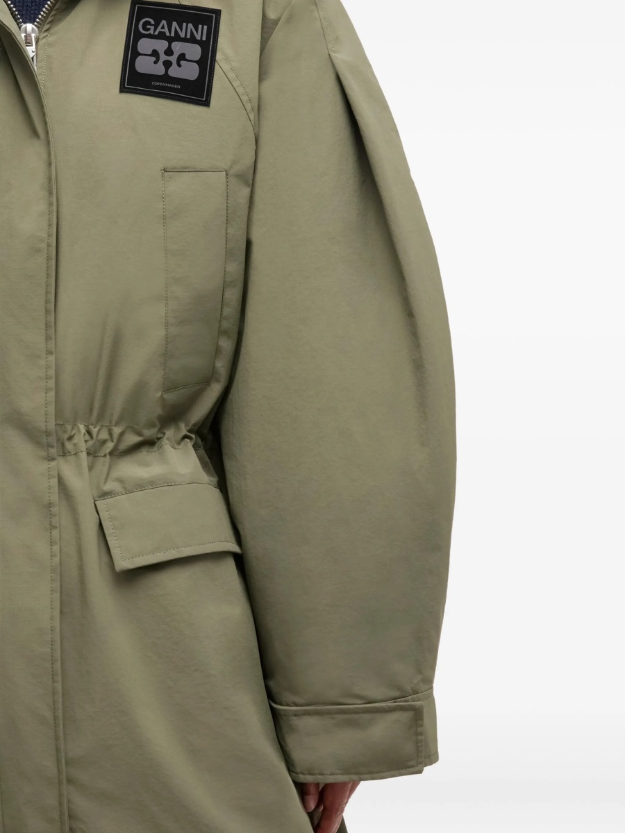 Geaca Parka Ganni verde - Img 4