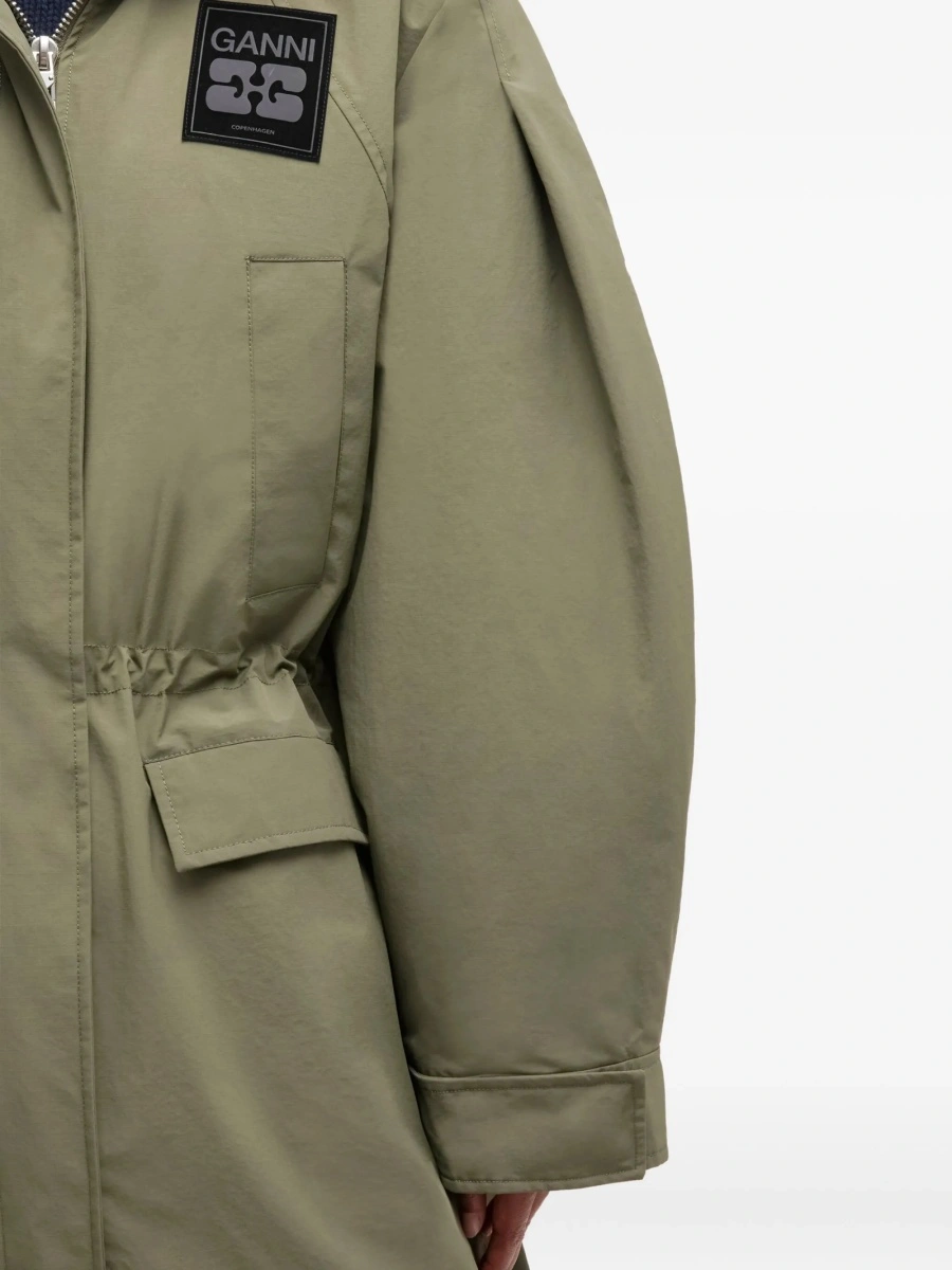 Geaca Parka Ganni verde - Img 4