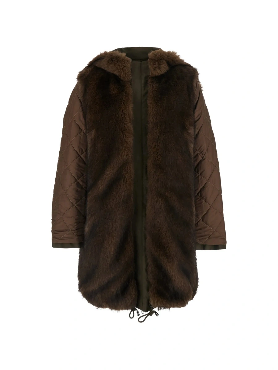 Geaca parka VALENTINI 1972 verde din bumbac - Img 7