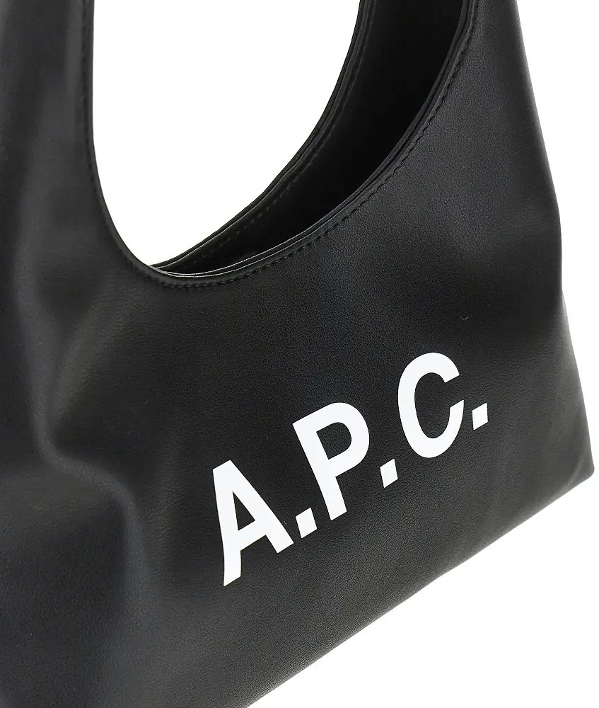 Geanta de mana A.P.C. Faux leather 'Ninon baby' tote bag - Img 4