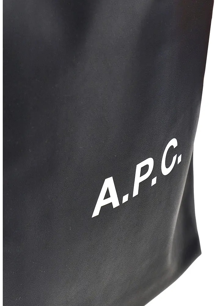 Geanta de mana A.P.C. Faux leather 'Ninon small' tote bag - Img 4