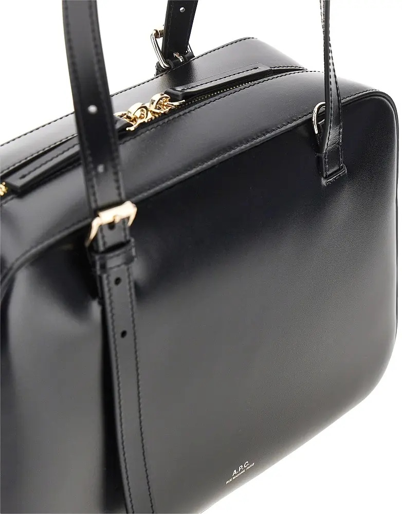 Geanta de mana A.P.C. 'Virginie Box' leather bag - Img 4