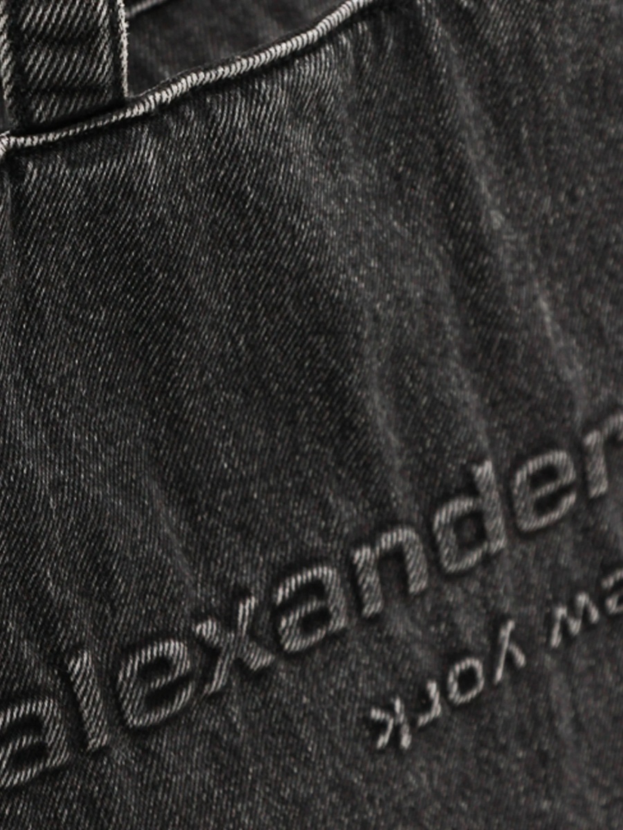 Geanta de mana Alexander Wang gri - Img 4