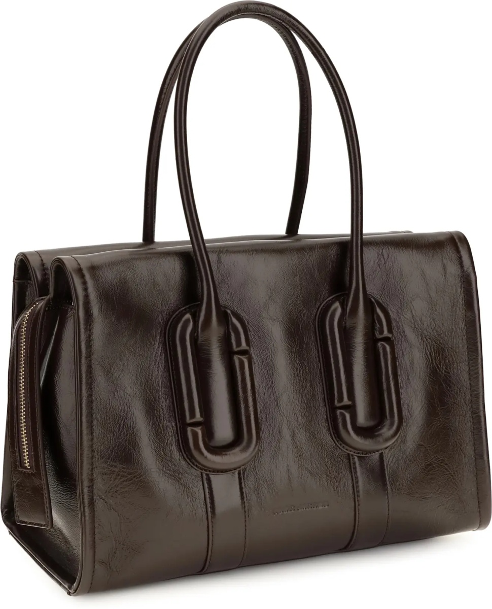 Geanta de mana Babe City Tote leather Handbag - Img 2