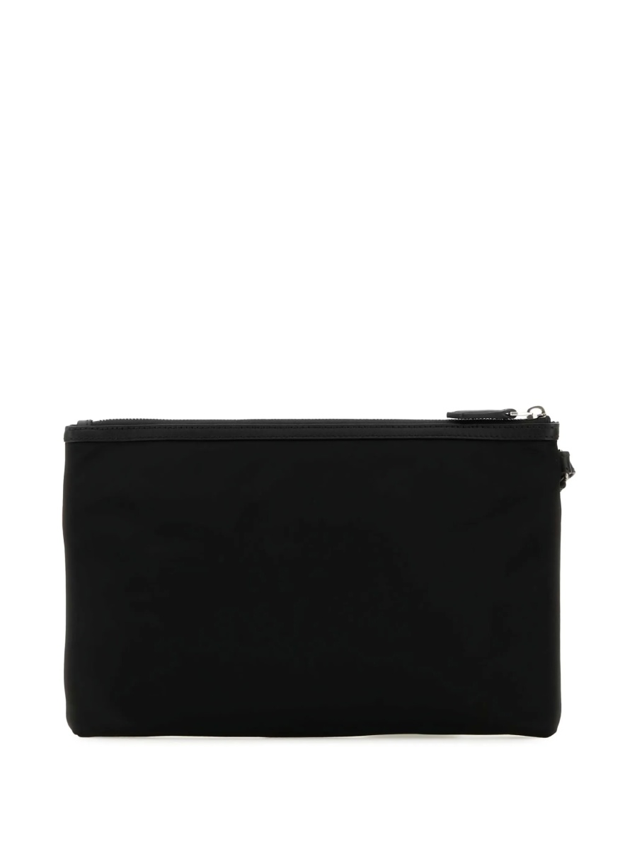 Geanta de mana Bally neagra din nylon - Img 2