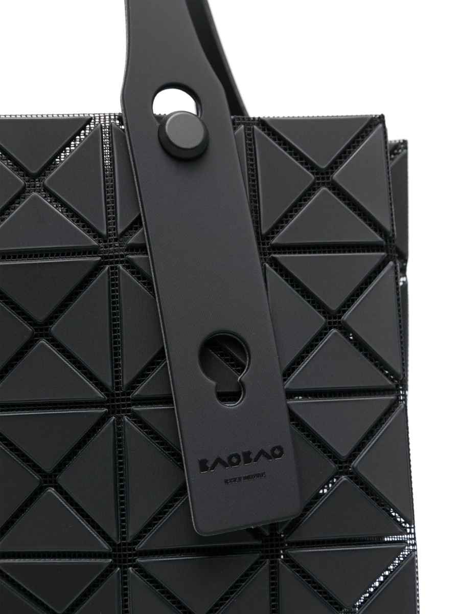 Geanta de mana BAO BAO ISSEY MIYAKE neagra din pvc si polyester - Img 4