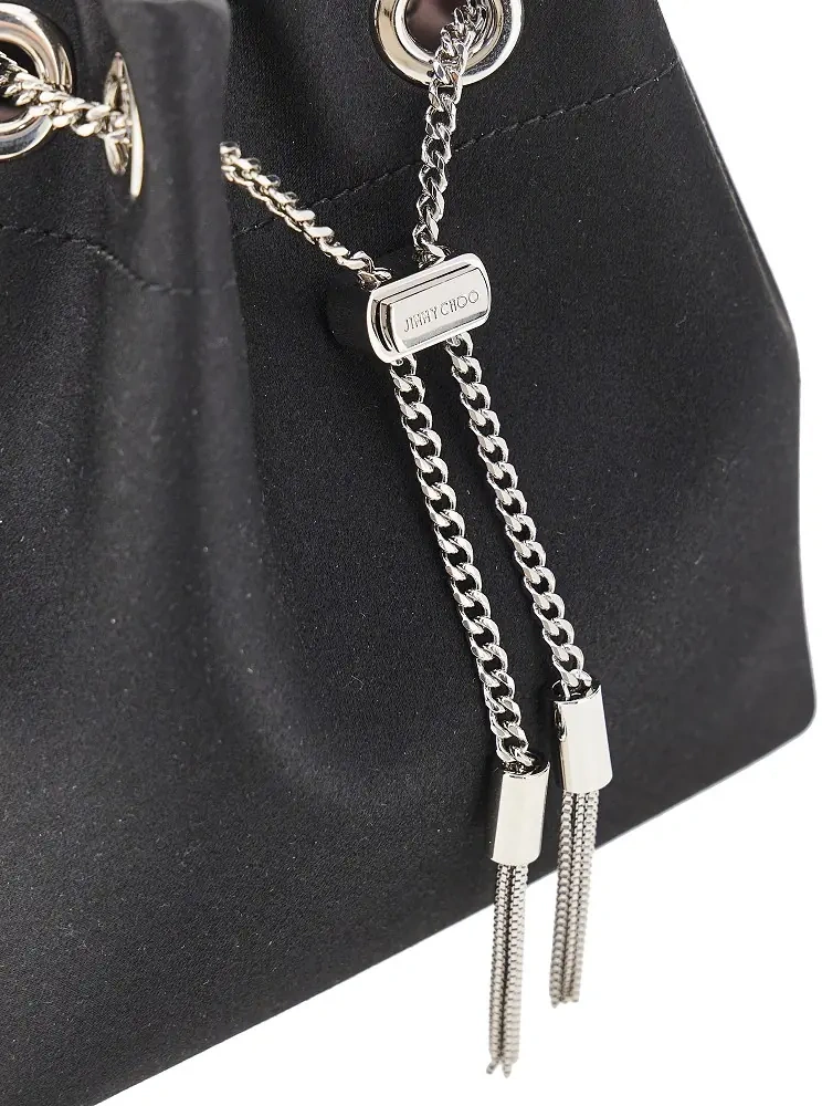 Geanta de mana 'Bon Bon' satin mini bag - Img 4