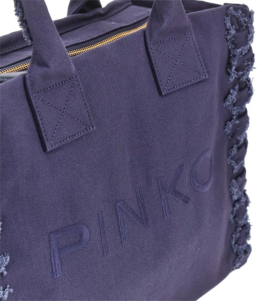 Geanta de mana Canvas medium 'Beach' shopping bag - Img 4