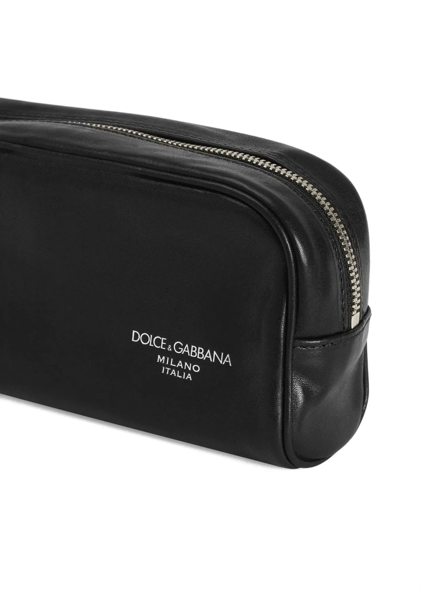 Geanta de mana Dolce &amp; Gabbana neagra din piele - Img 7