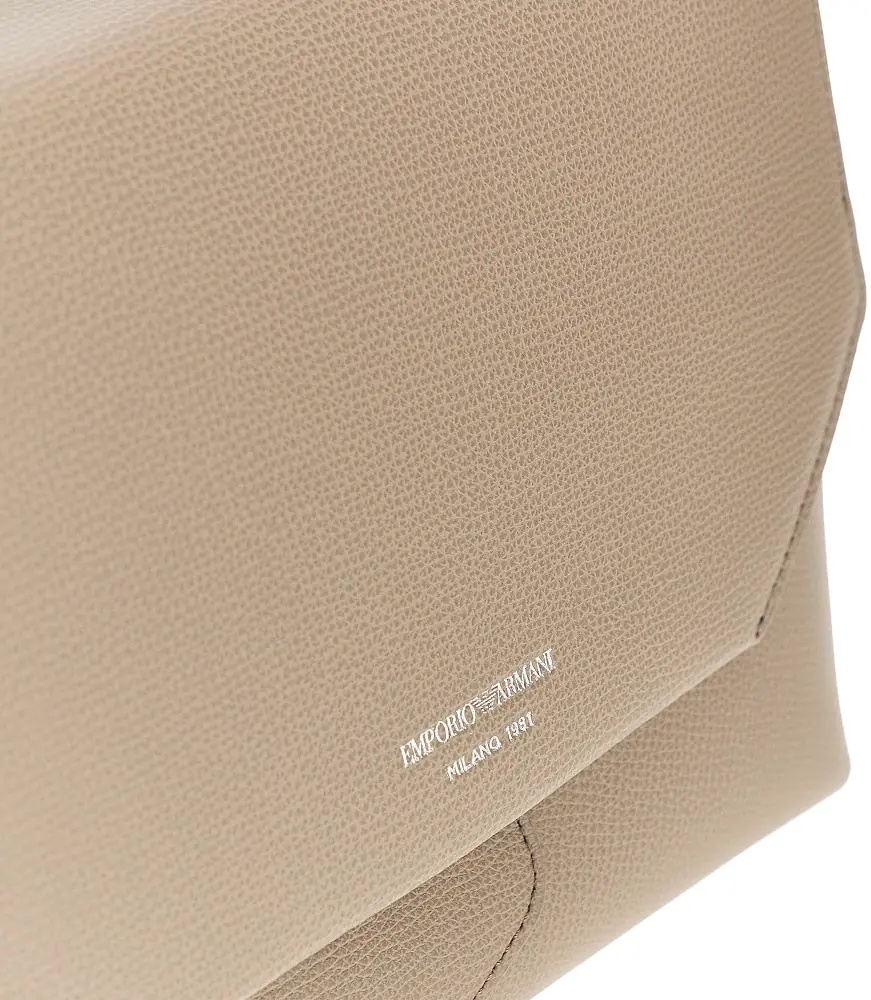 Geanta de mana 'Emporio Armani 1981' top-handle leather bag - Img 4
