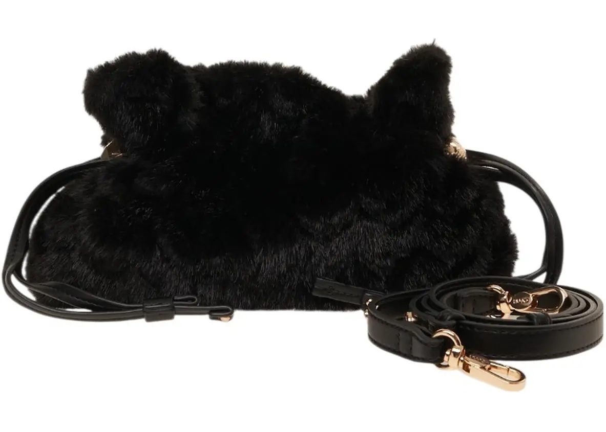 Geanta de mana Faux fur handbag - Img 5