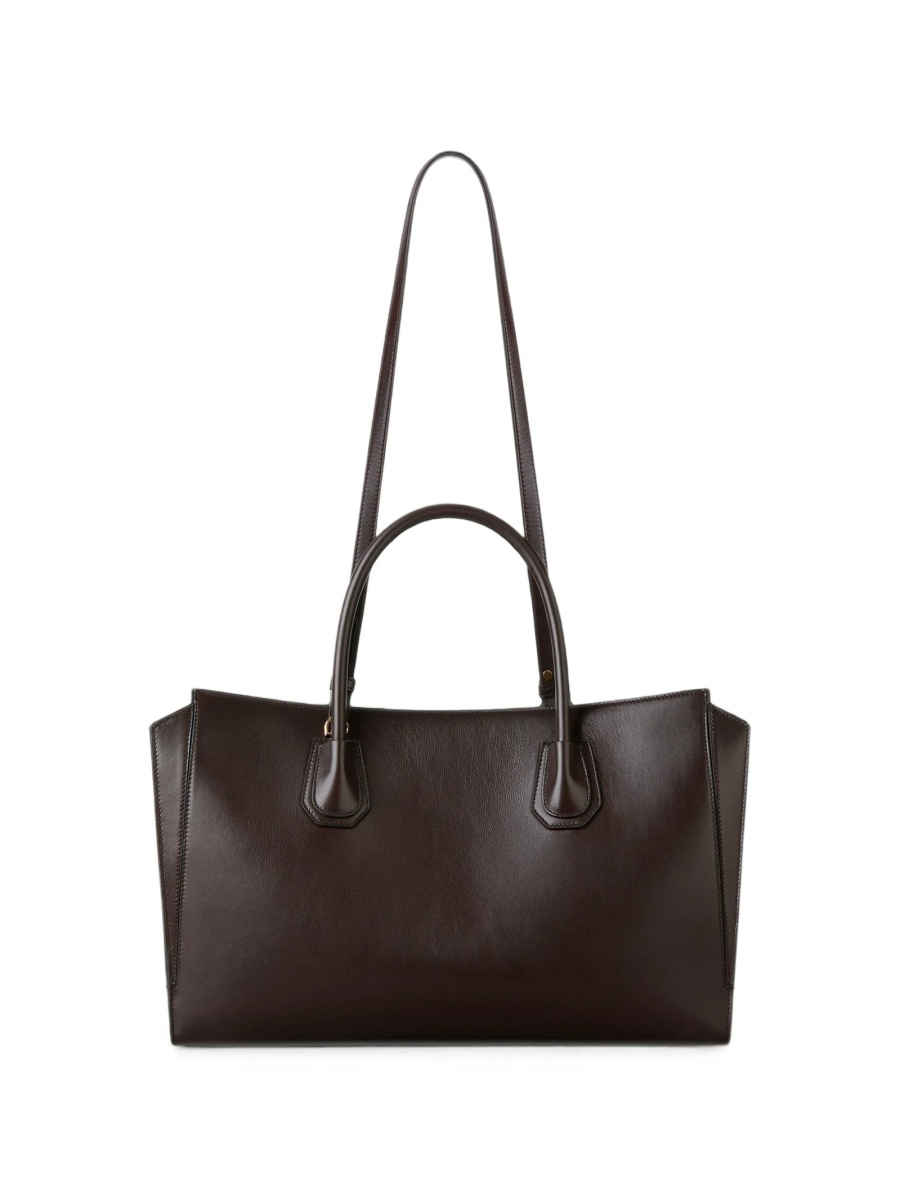 Geanta de mana Givenchy antigona maro din piele - Img 3