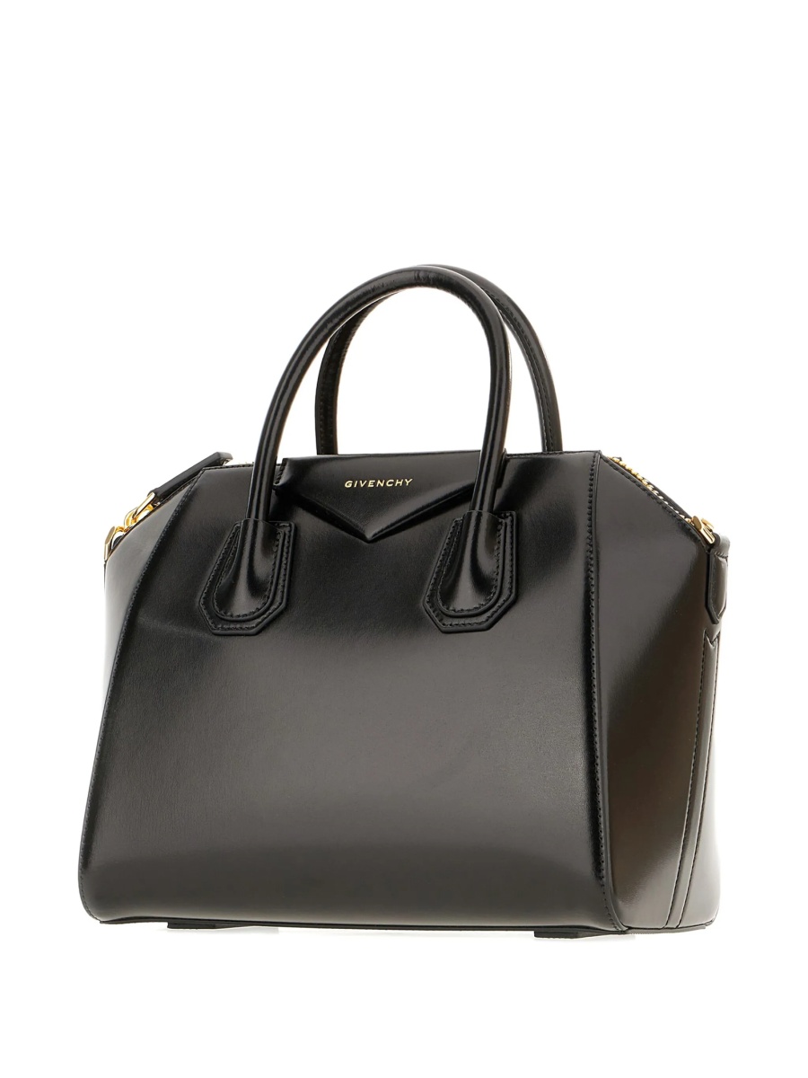 Geanta de mana Givenchy neagra din piele - Img 3