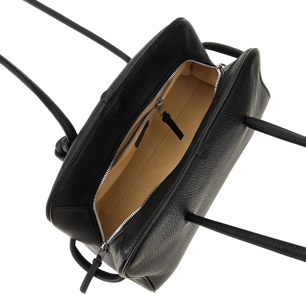 Geanta de mana Grained leather 'Turismo' bag - Img 3