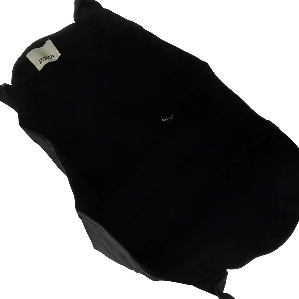 Geanta de mana Isabel Marant neagra din canvas 'Yenky' - Img 3
