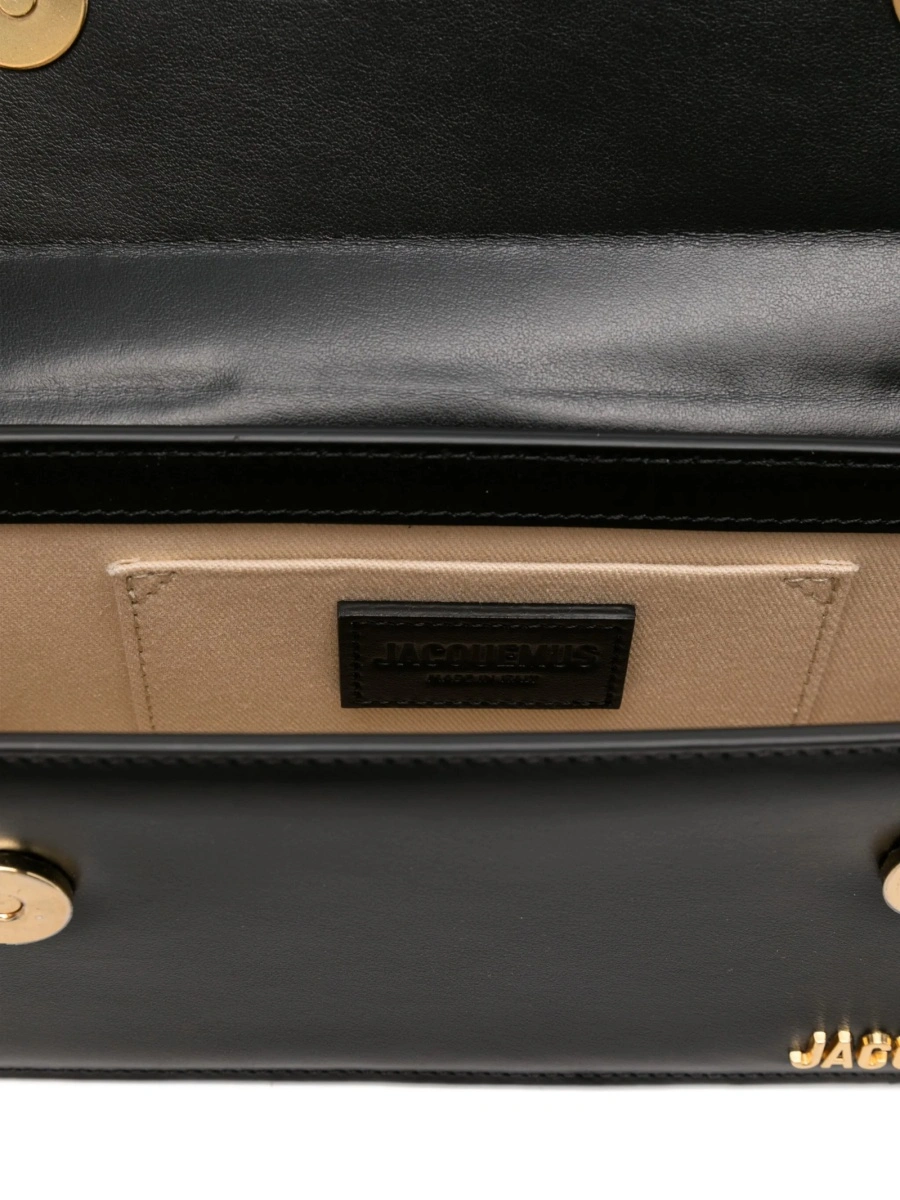 Geanta de mana JACQUEMUS Chiquito neagra din piele - Img 5