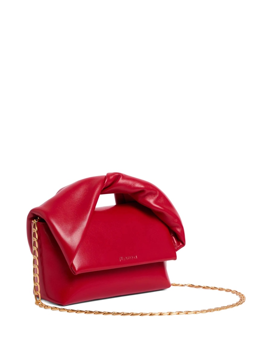 Geanta de mana JW Anderson rosie din piele - Img 3