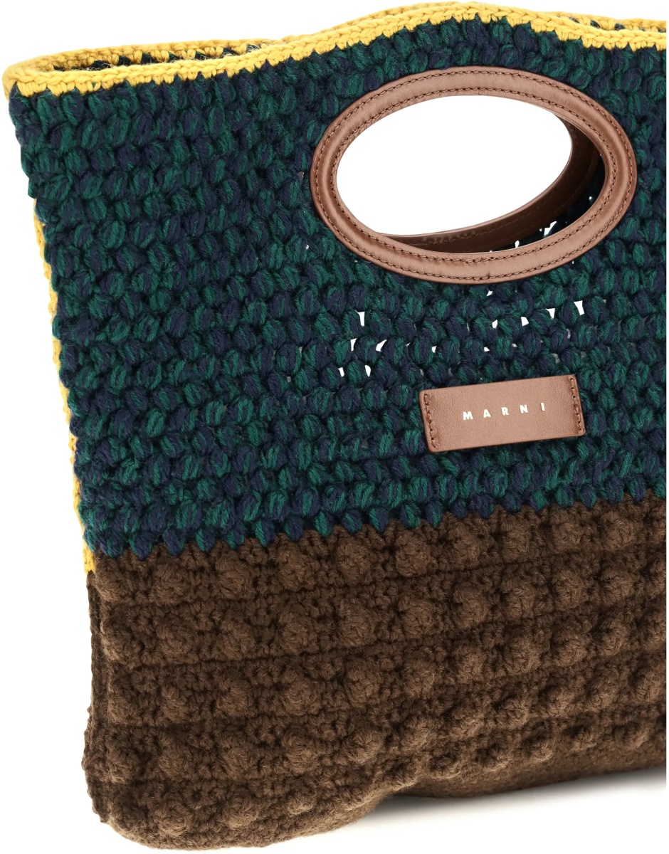 Geanta de mana Knotty Crochet wool Handbag - Img 4