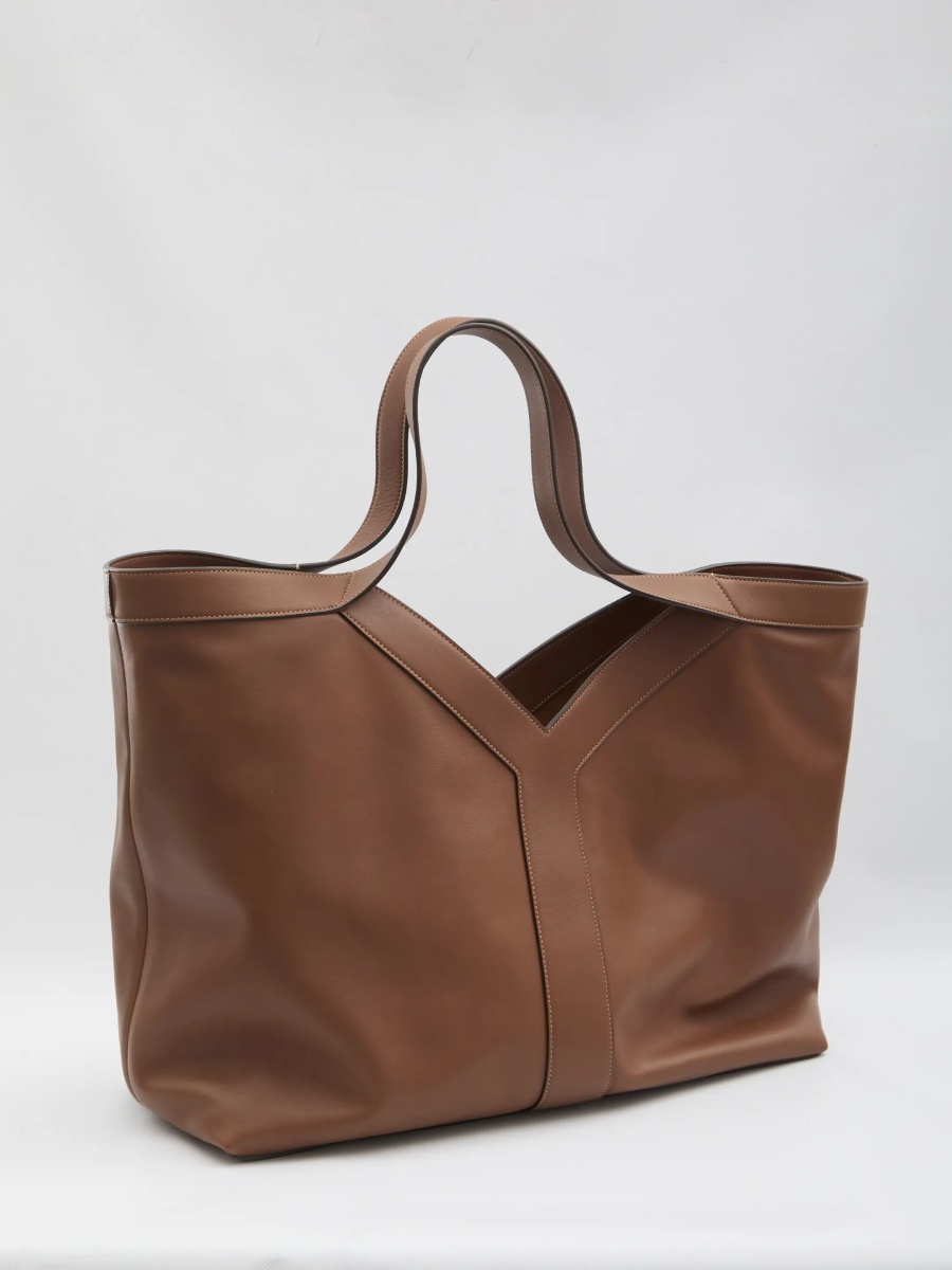 Geanta de mana Large Y Tote Bag In Leather - Img 2