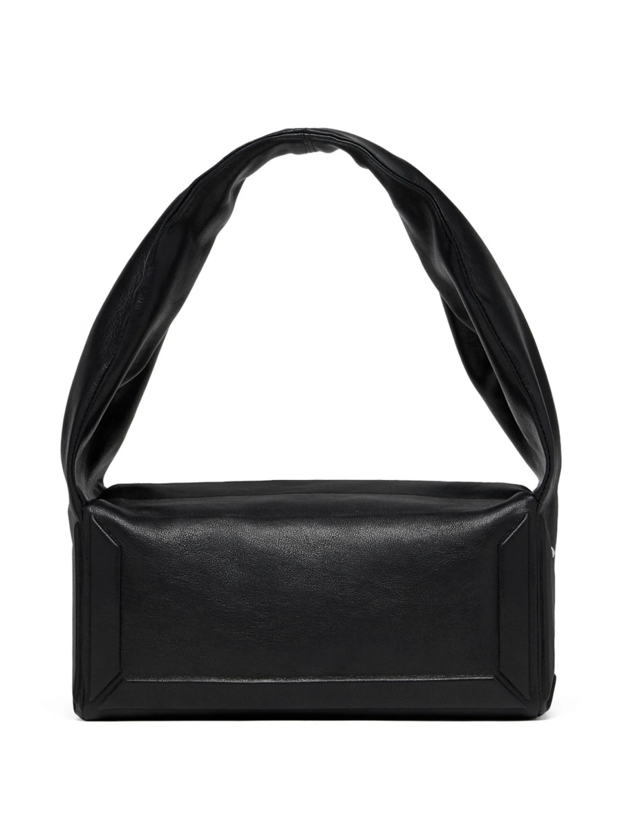 Geanta de mana Maison Margiela neagra din piele - Img 4