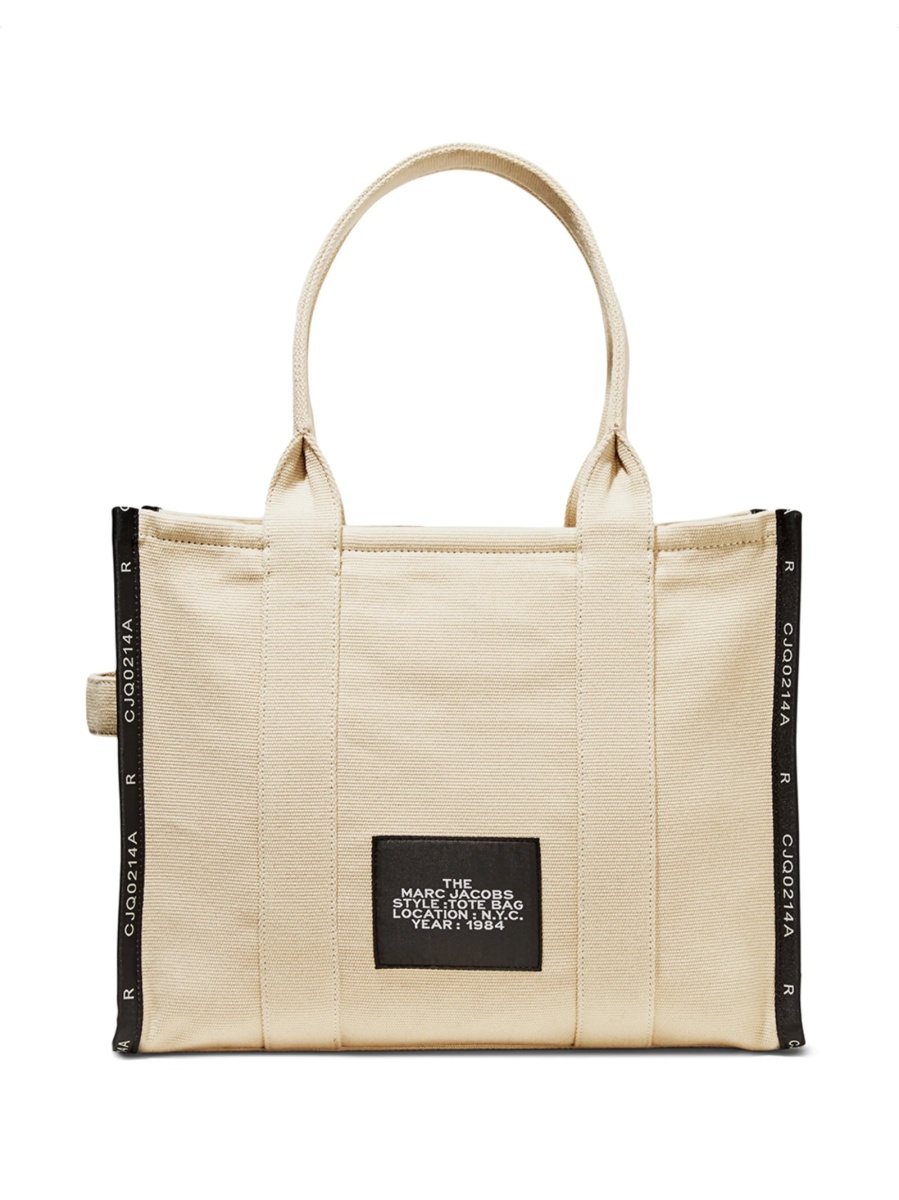 Geanta de mana Marc Jacobs neutra din polyester si bumbac - Img 2