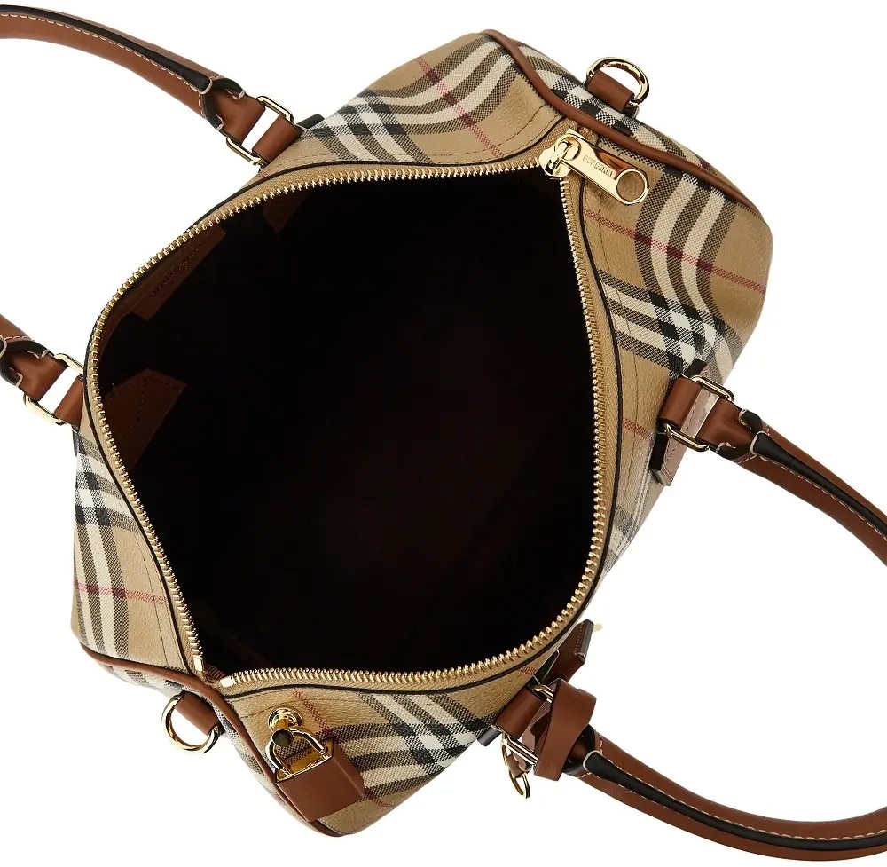 Geanta de mana Medium Check bowling bag - Img 3
