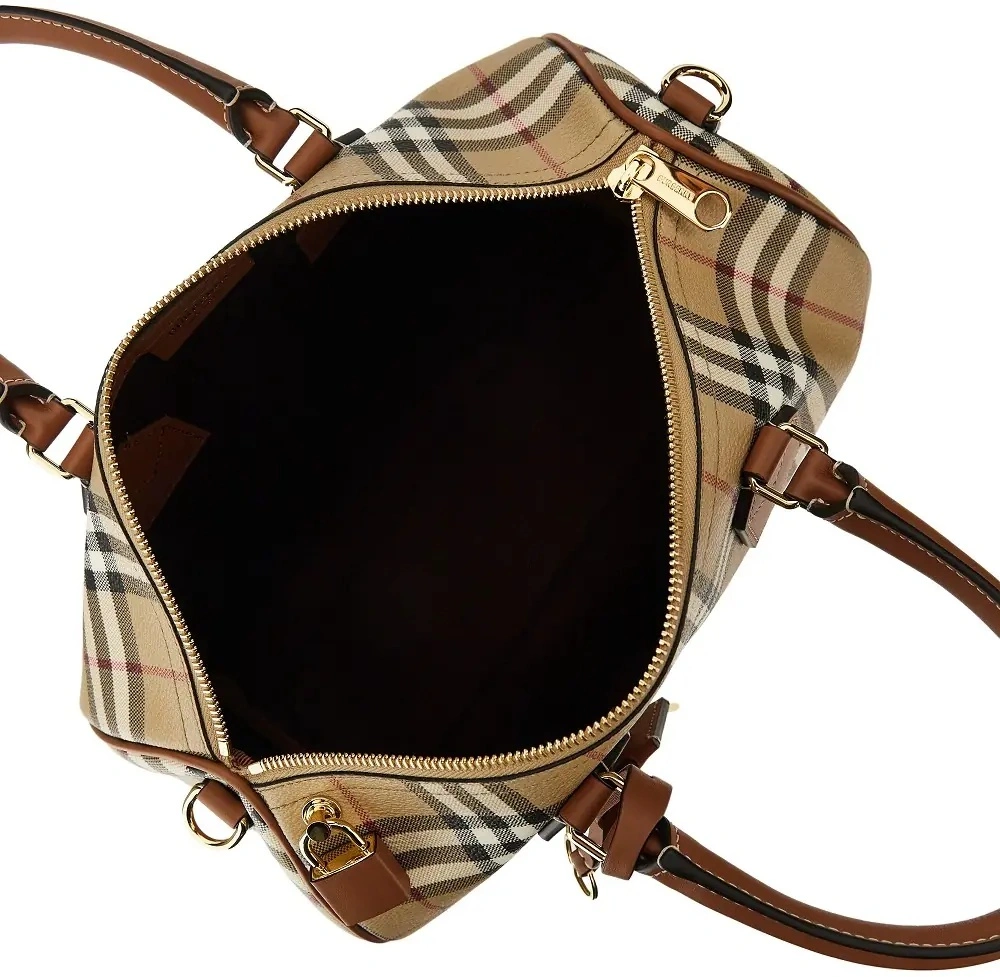 Geanta de mana Medium Check bowling bag - Img 3
