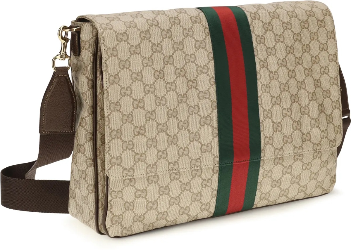 Geanta de mana Medium Web Stripe Shoulder Bag - Img 2