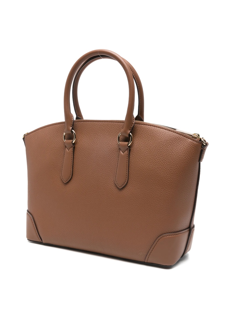 Geanta de mana Michael Kors maro din piele - Img 3