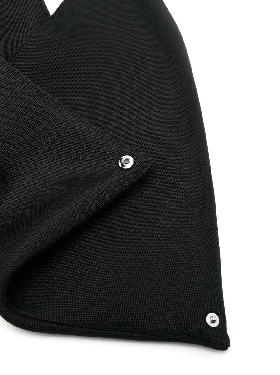 Geanta de mana MM6 Maison Margiela neagra din polyester - Img 4